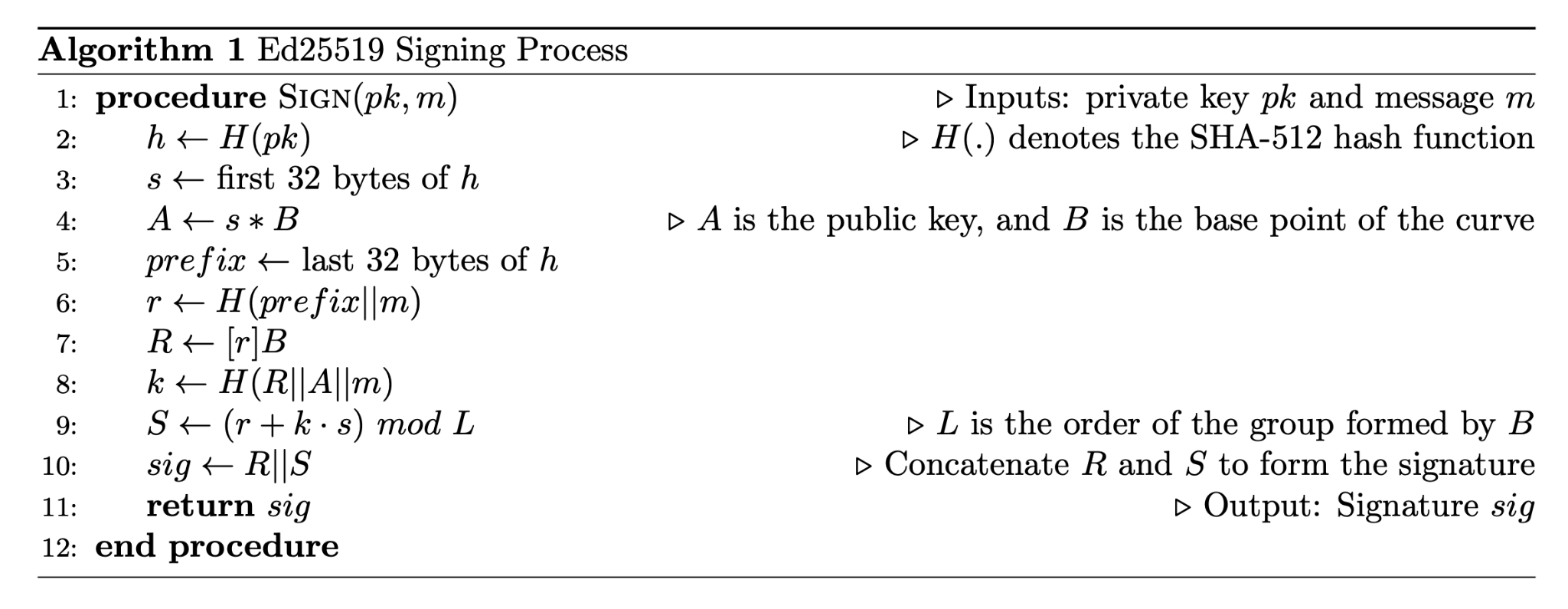 EdDSA verification in ZK