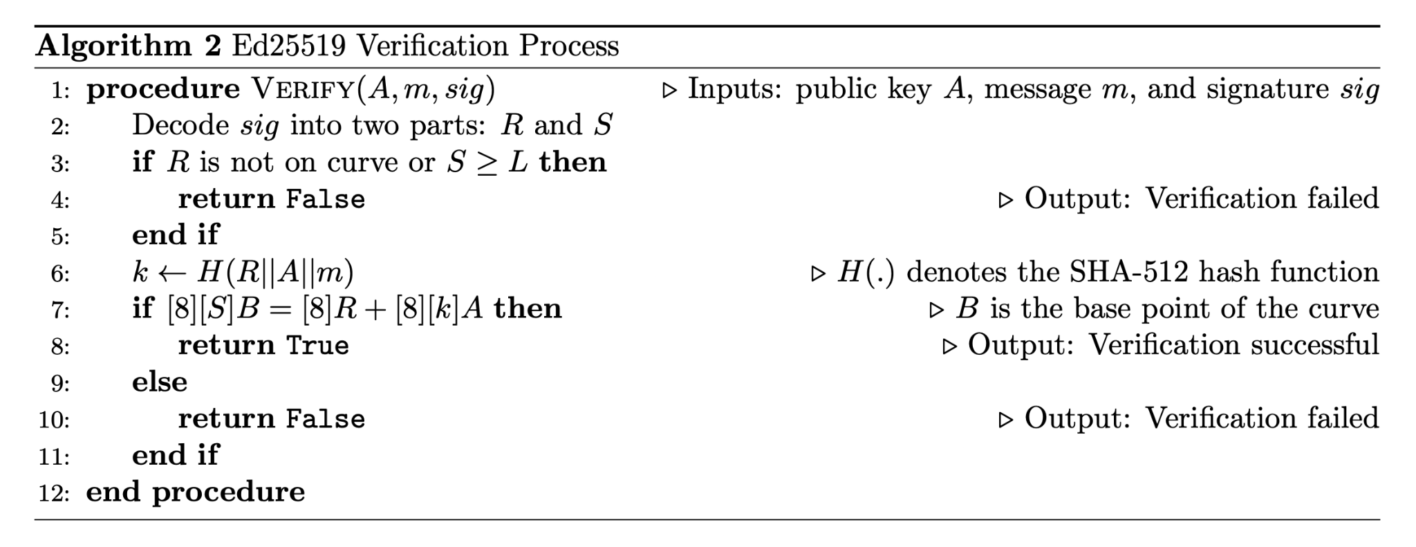 EdDSA verification in ZK